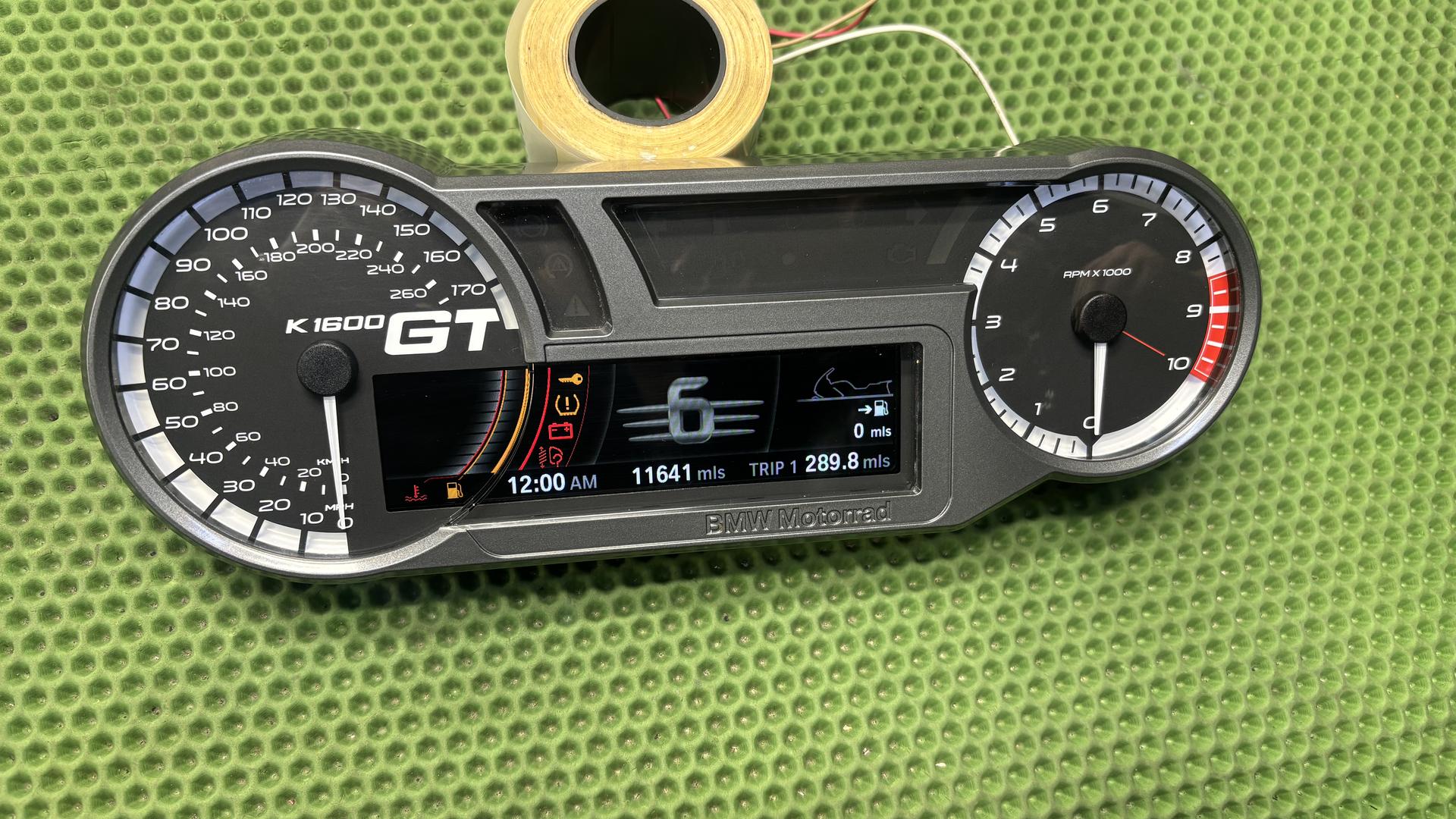 Комбинация приборов K1600GT рест. MPH (опция X326A) 62119899199