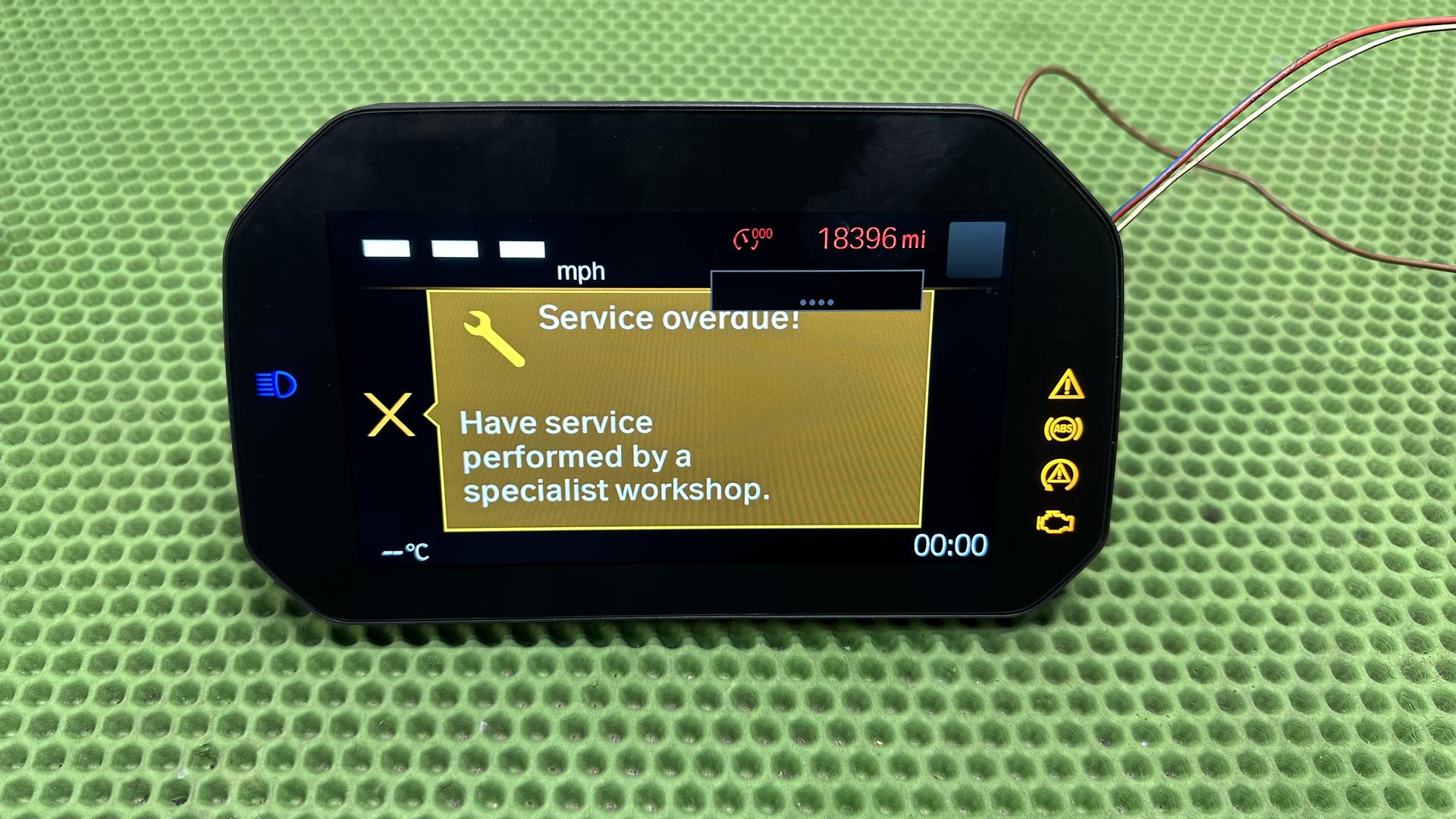 Комбинация приборов (TFT Display) 62119467983