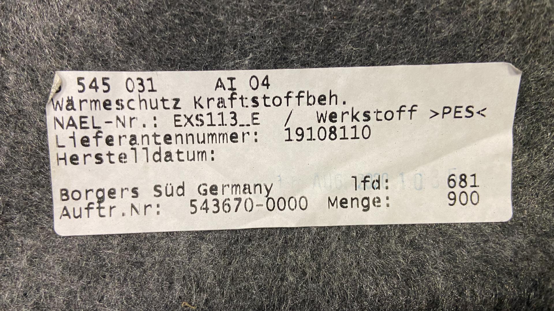 Теплоизоляция 16118545031