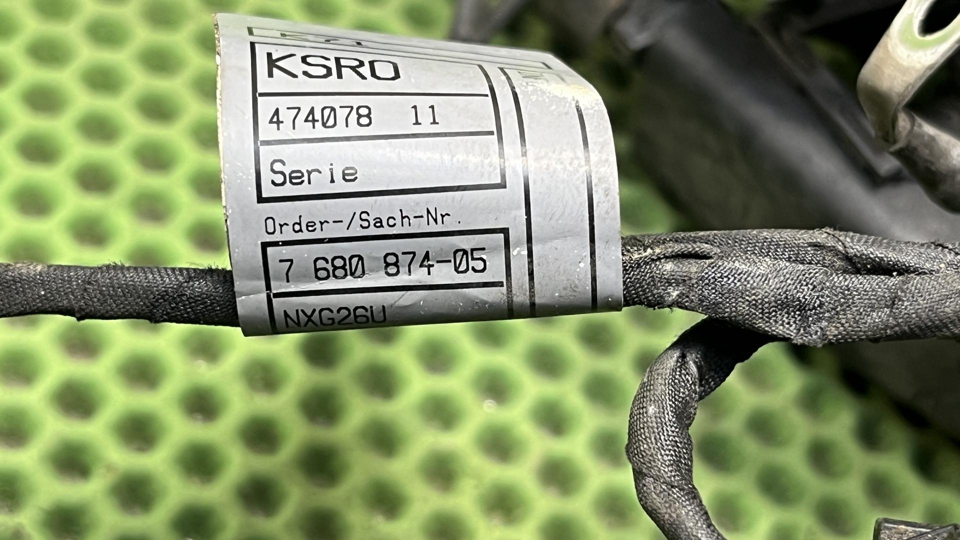 Основной жгут проводов K71 f800 s-st 61117680874