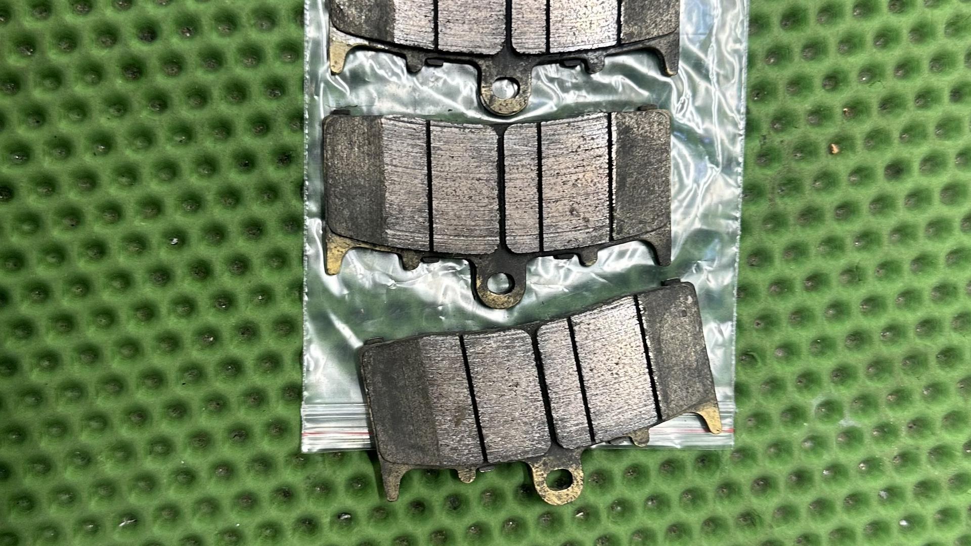 Комплект тормозных колодок, порошков. 34117728945