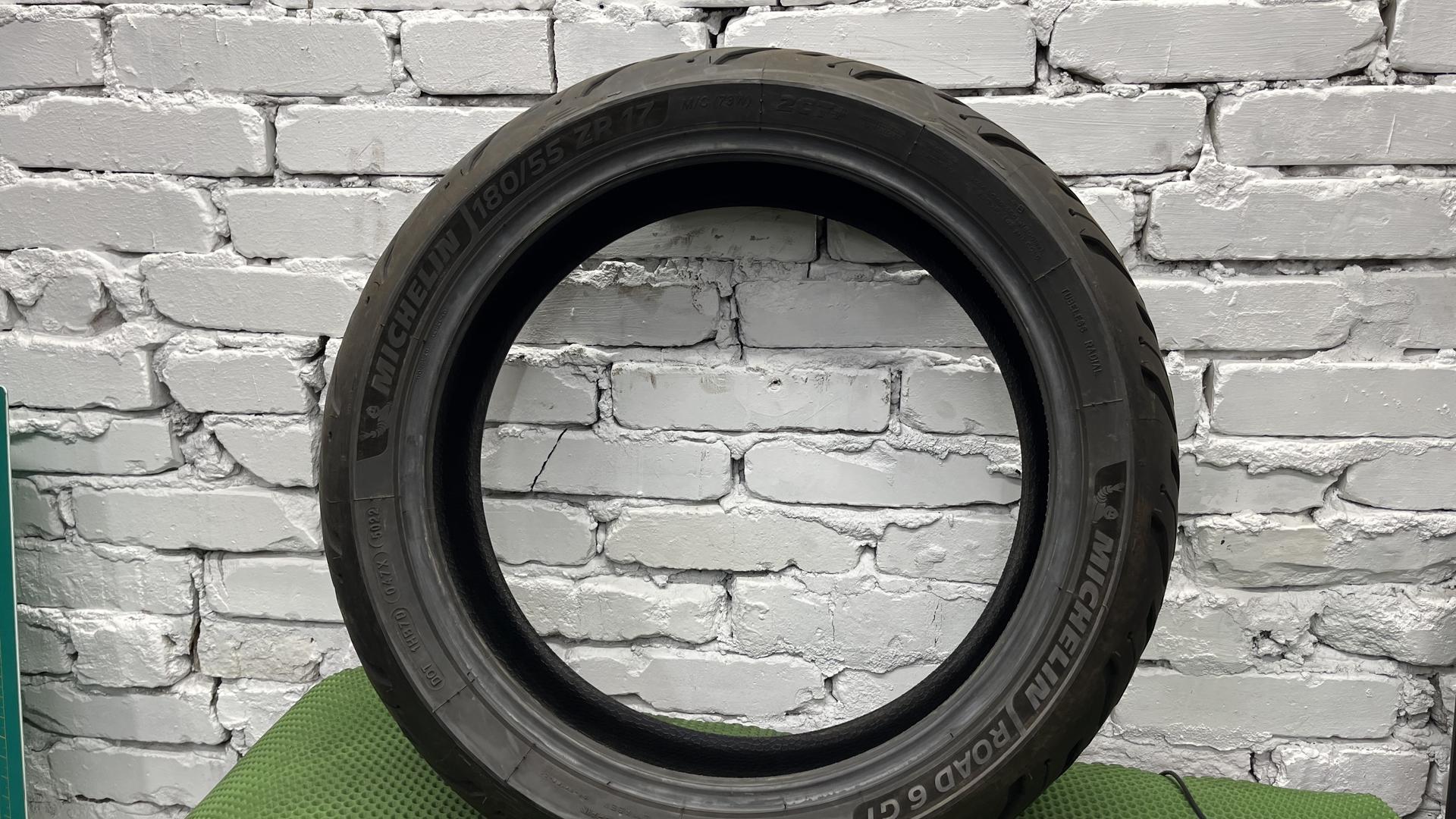 Мотошина Michelin Road 6 gt 180/55 ZR17 73W 