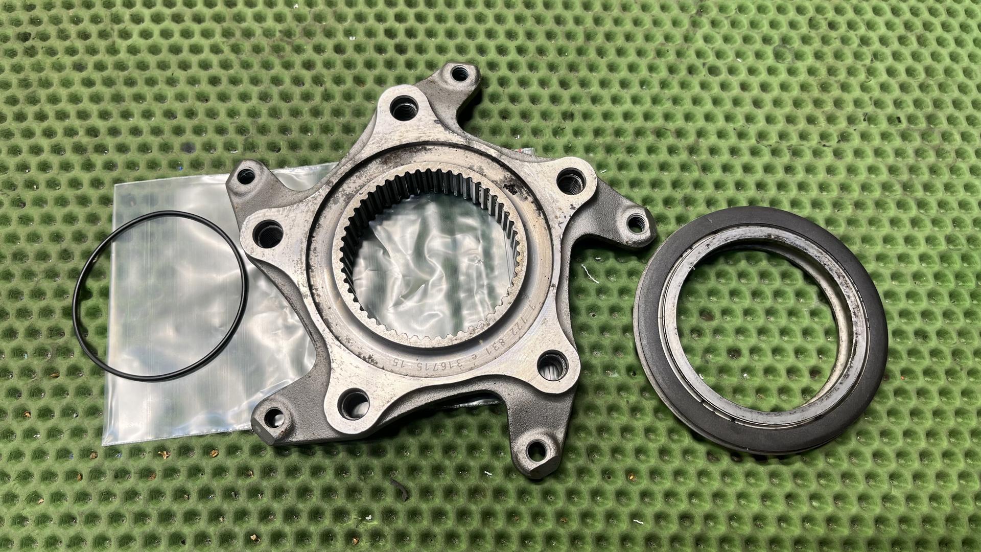 Комплект стального фланца редуктора 