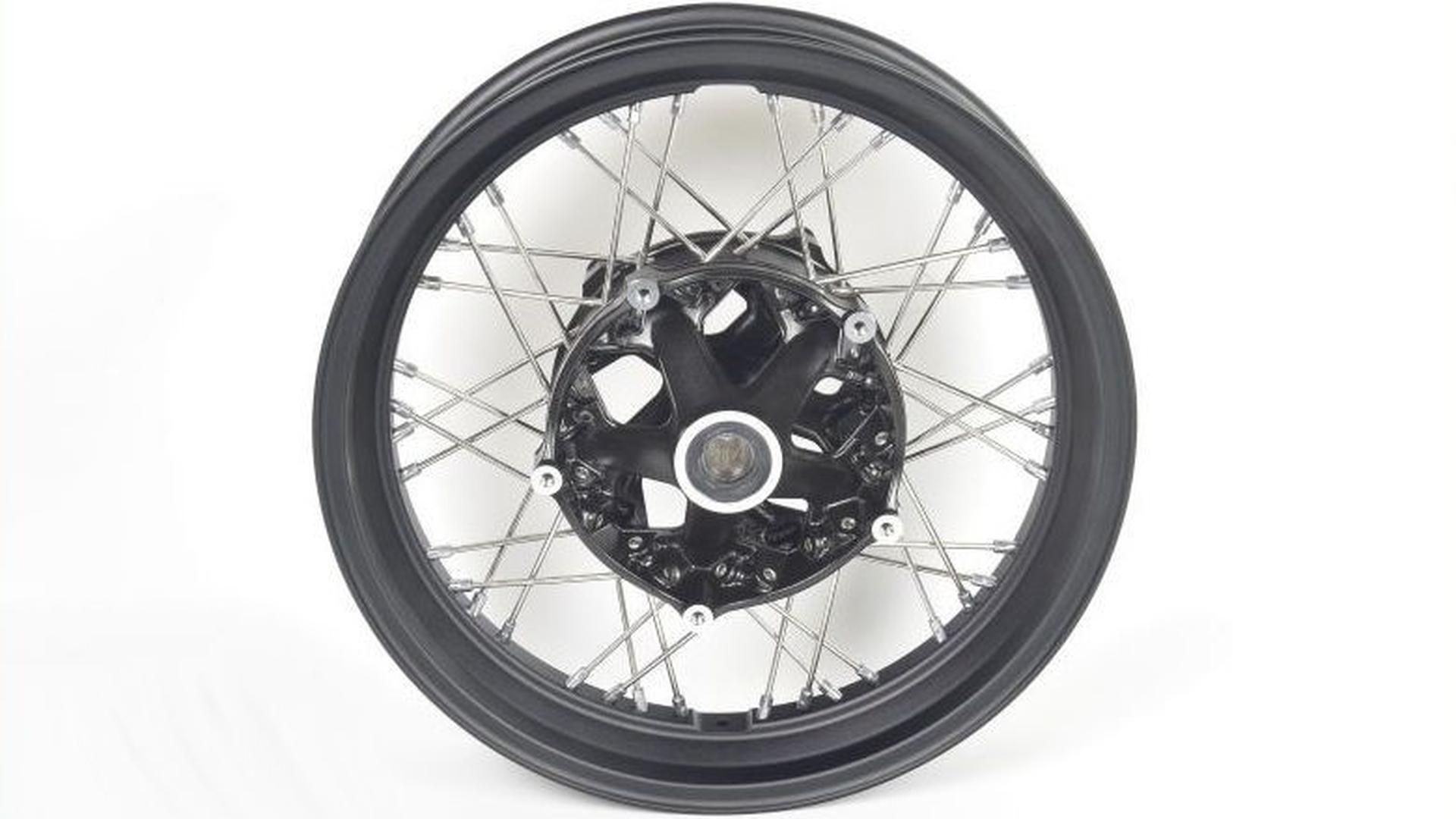 Диск спицованный передний черный 3,5X17 (дорест) 36318562551