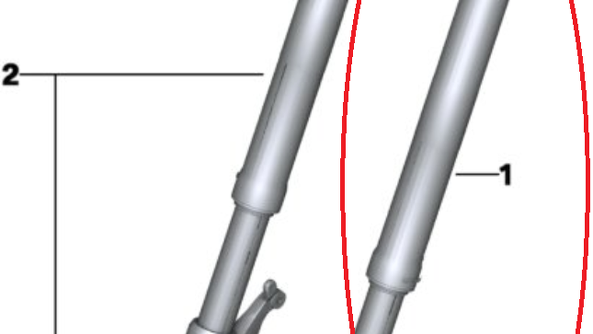 Перо вилки Л 31428527385